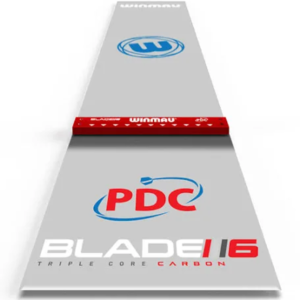 Clear Zone Transparent Dart Mat with Raised Oche by Winmau