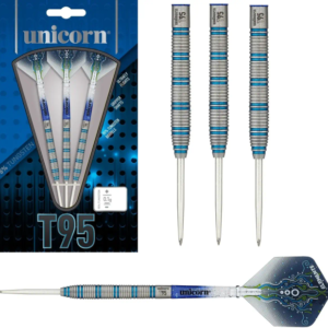 Unicorn T95 Type 1 Core XL Blue 95% Tungsten Steel Tip Darts