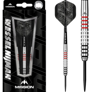 Wessel Nijman 95% Tungsten Steel Tip Darts by Mission