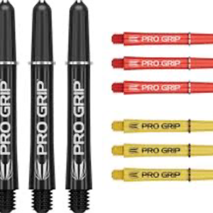 Pro Grip Multi Black/Red/Yellow Stems by Target