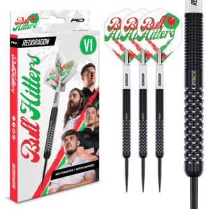 Bullhitters 23g V1 - Steel Tip Darts by Red Dragon
